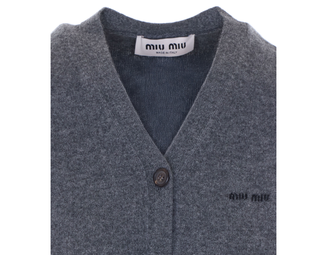 MIU MIU 캐시미어 베스트 가디건