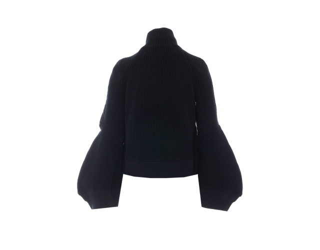 SACAI 니트 블루종